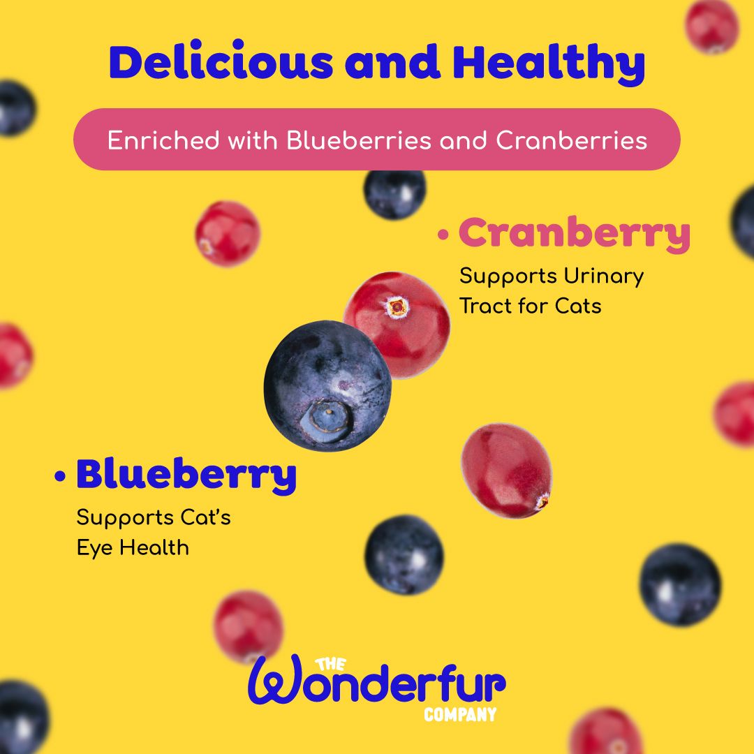 Cranberry for cats, blueberry for cats