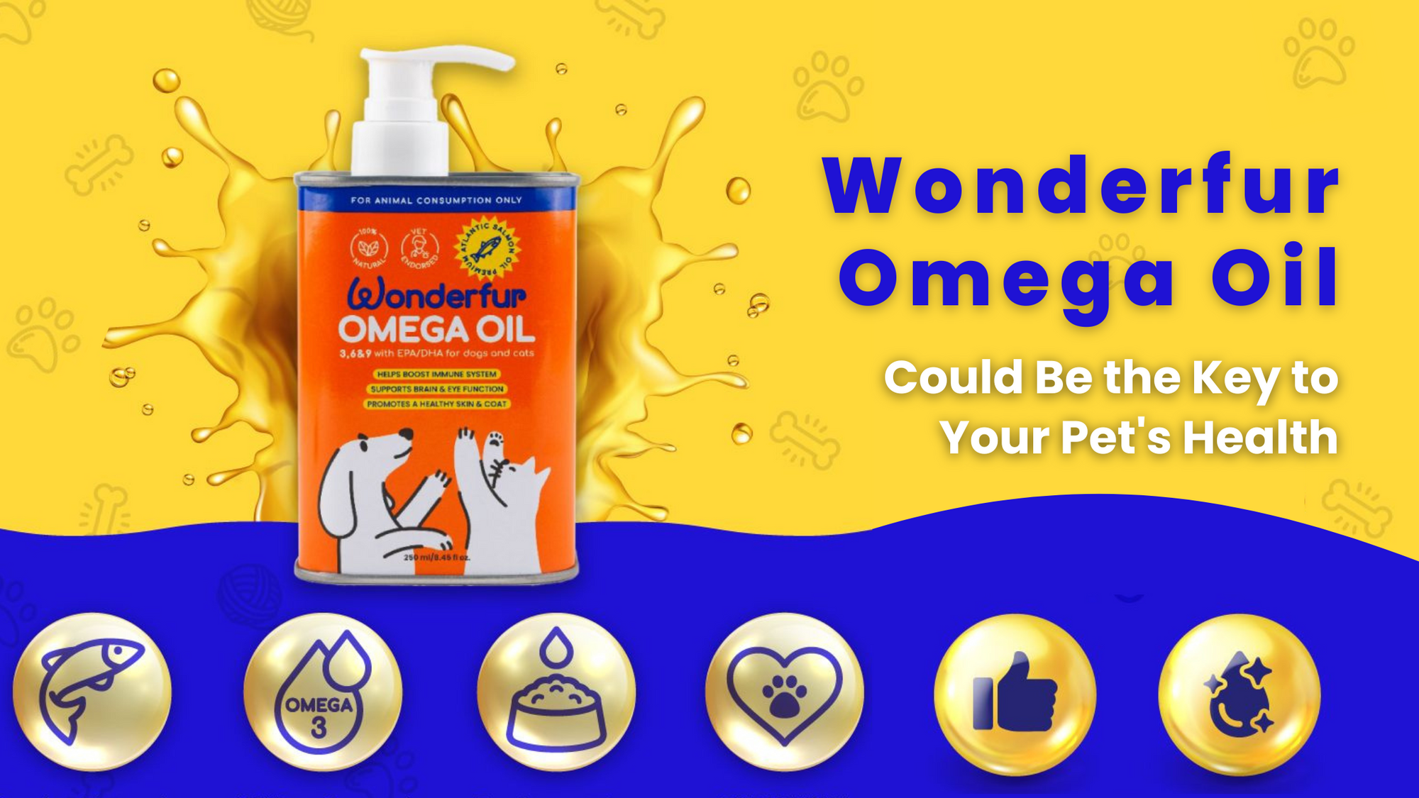 Wonderfur Omega Oil: Transforming Pet Wellness, One Drop at A Time