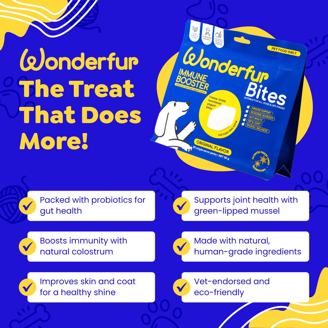 Wonderfur Bites Immune Support for Dogs Bundle + Free shipping