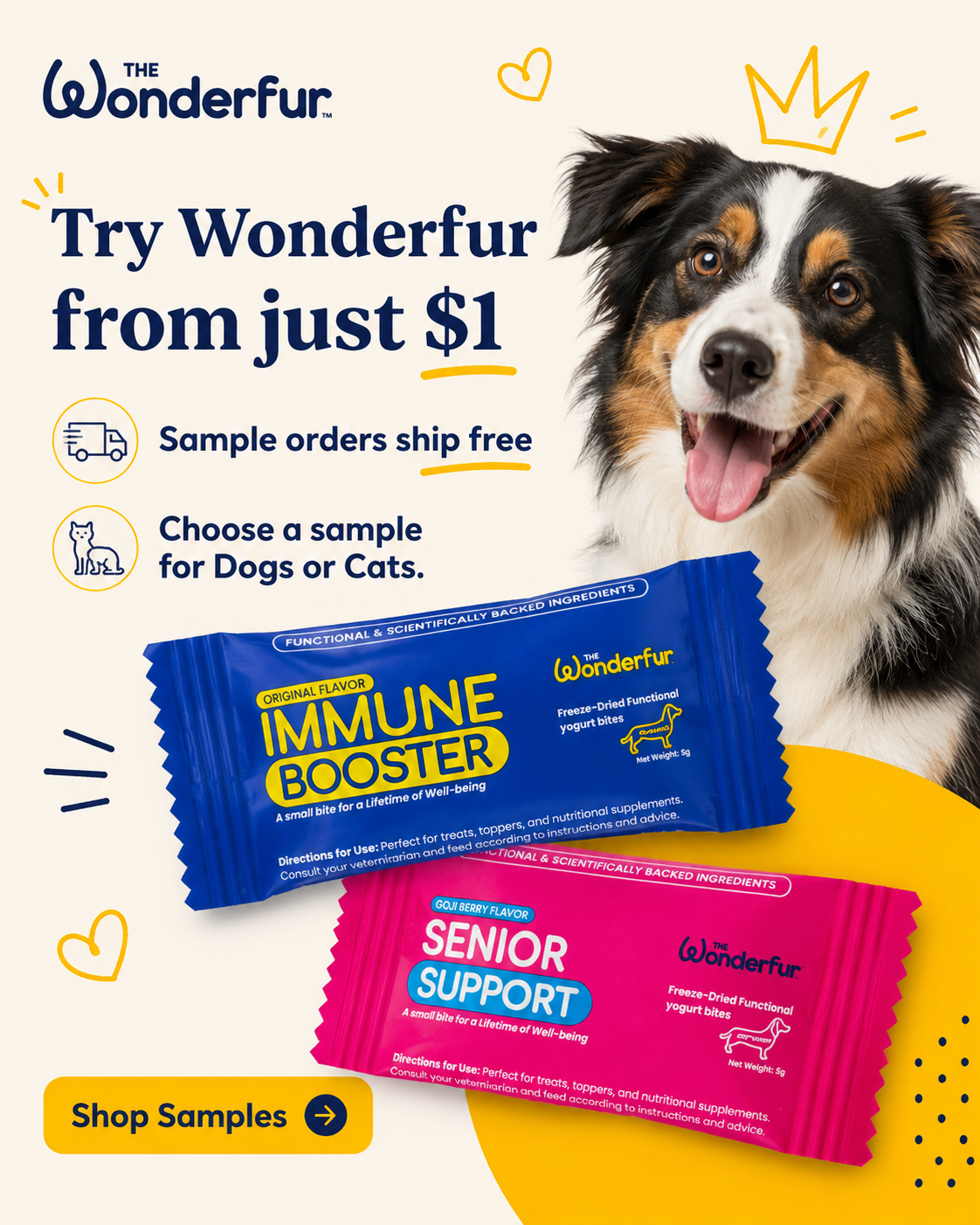 Wonderfur $1 Sample